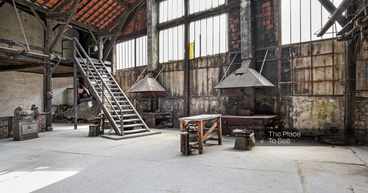 Ancienne usine métallurgique dans son jus The place to see
