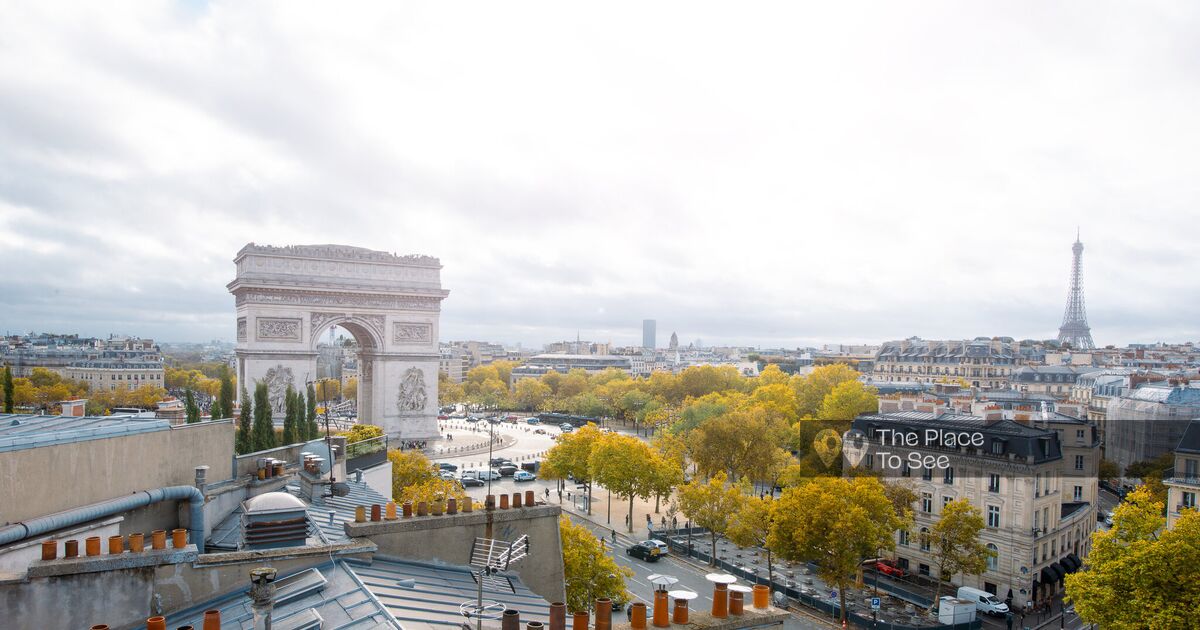 Grand espace avec rooftop sur la place de l'Etoile | The place to see