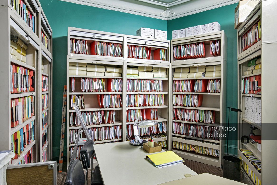 Salle d'archives