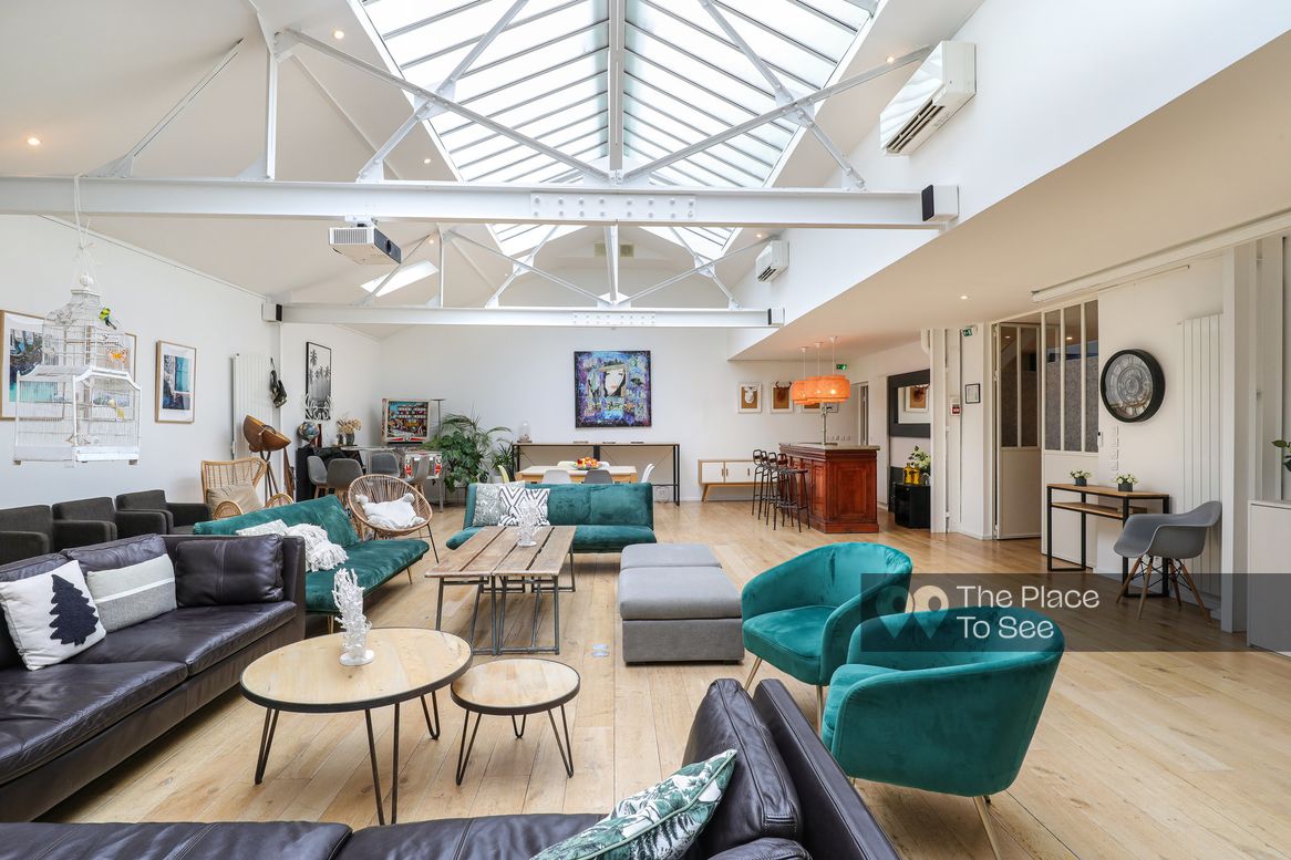 Loft sous verrière