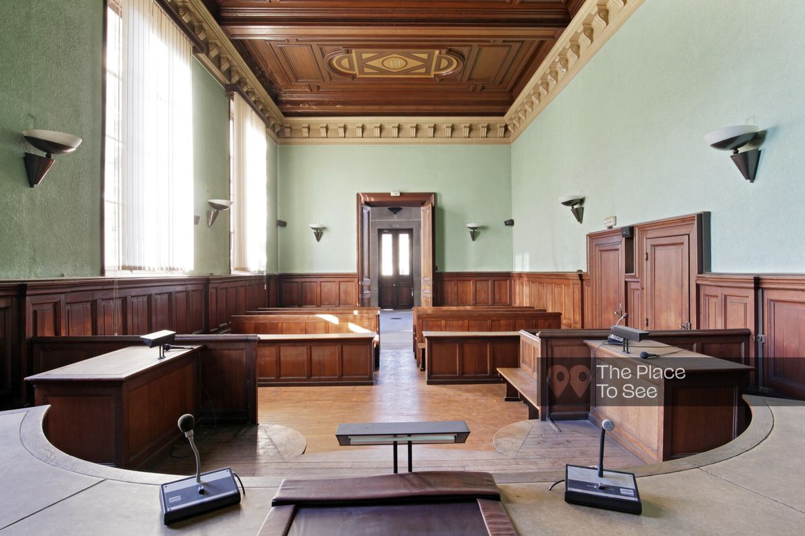 Salle d'audience d'un Tribunal