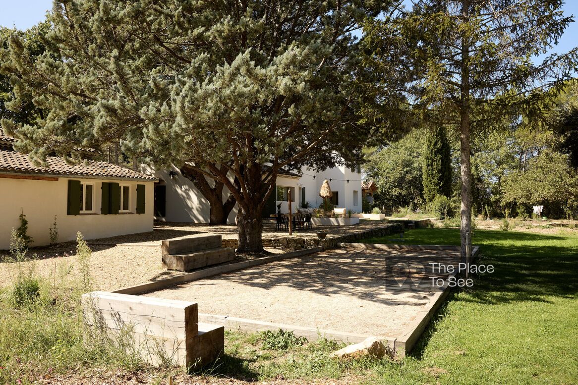 Terrain de pétanque