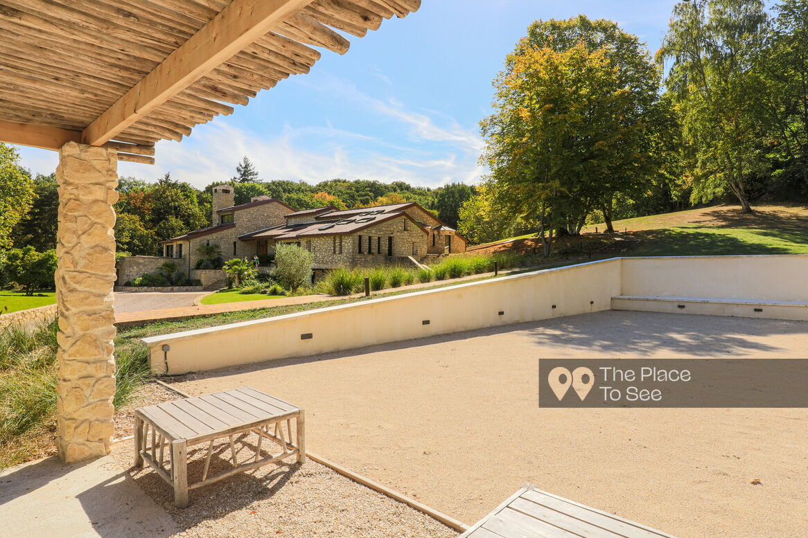 Terrain de pétanque