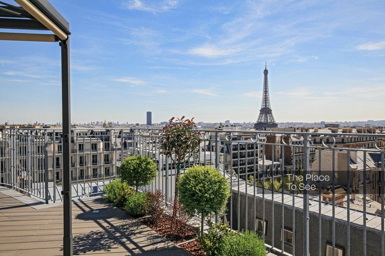Penthouse rooftop sur tout Paris