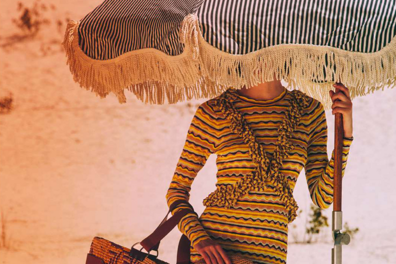 campagne Elle beachwear