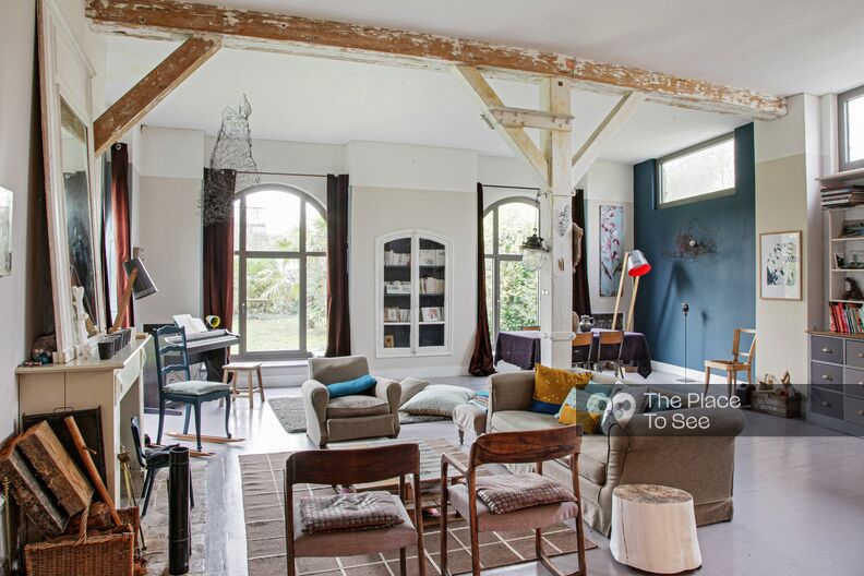 Shabby chic country style town