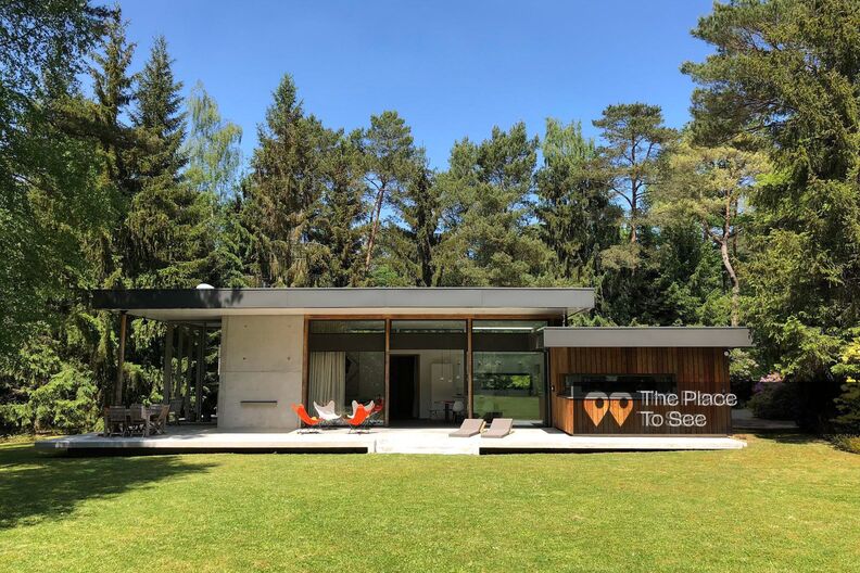 Maison d'architecte d'inspiration californienne design et vintage