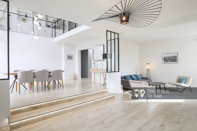Clean contemporary suburban house