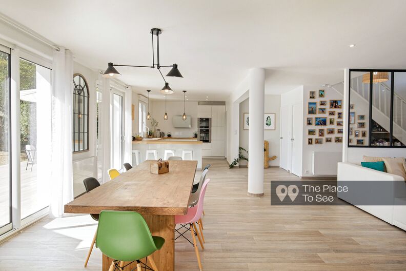 Clean and modern American style house