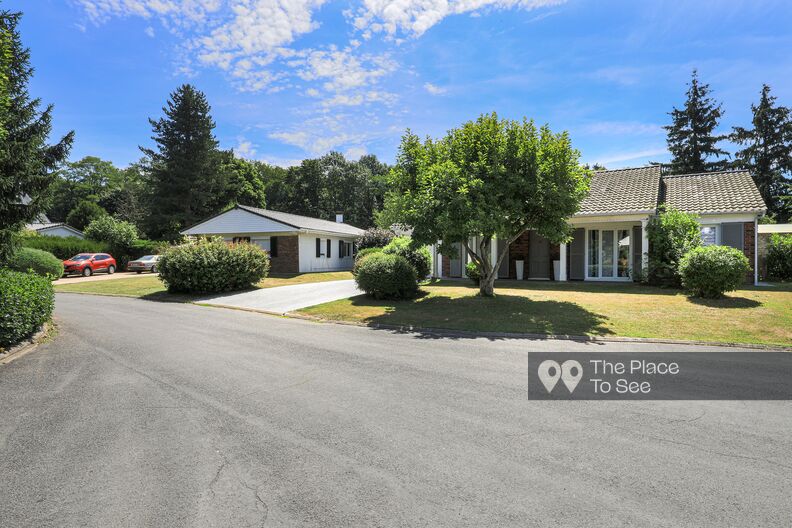 American style suburban house 