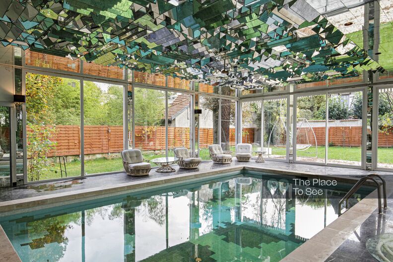 Manoir fin XIXème avec piscine couverte 70