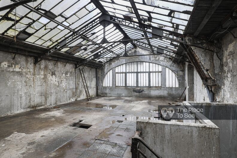 Rundown Eiffel warehouse
