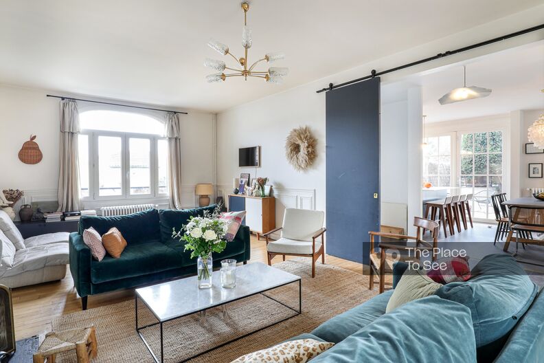 Maison rénovée déco soignée et colorée