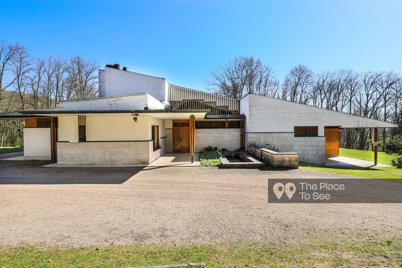 Splendid architect house of the fifties