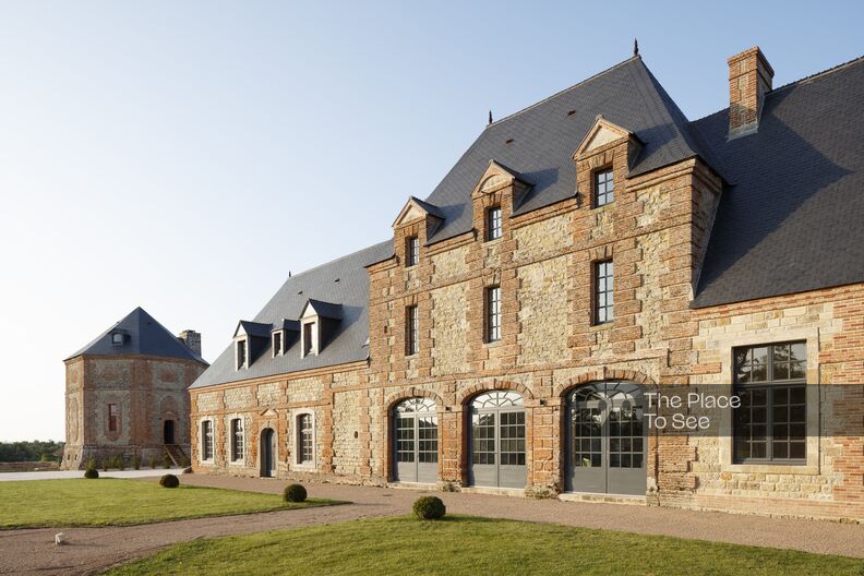 17th century family mansion in the Norman countryside 