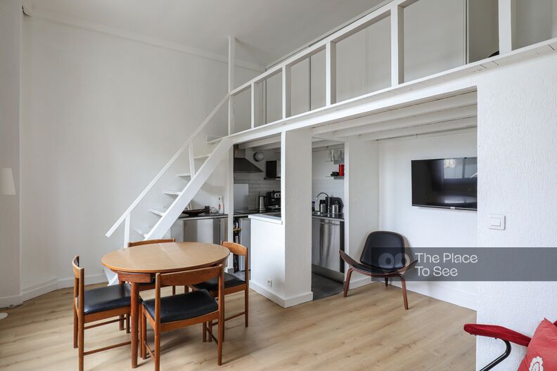 appartement 2 pièces simple avec mezzanine
