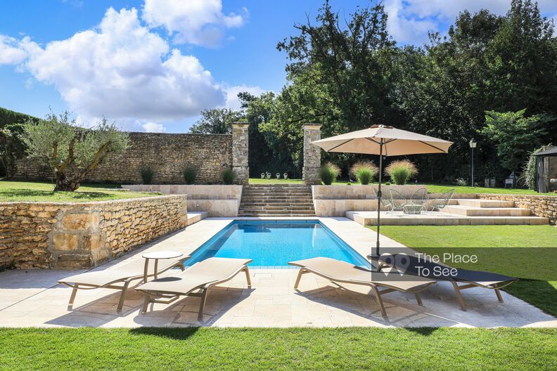 18th century farmhouse renovated with stunning pool 