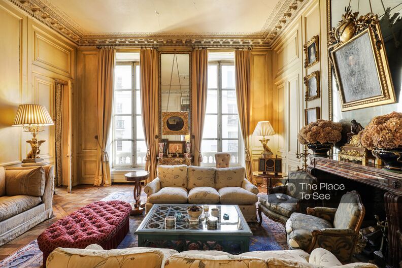 Classic Parisian apartment on three levels