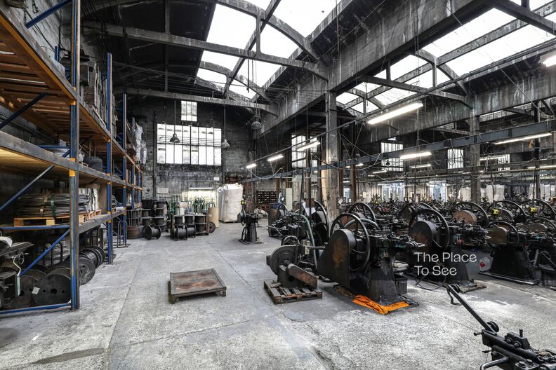 1900 factory still in operation with old machinery