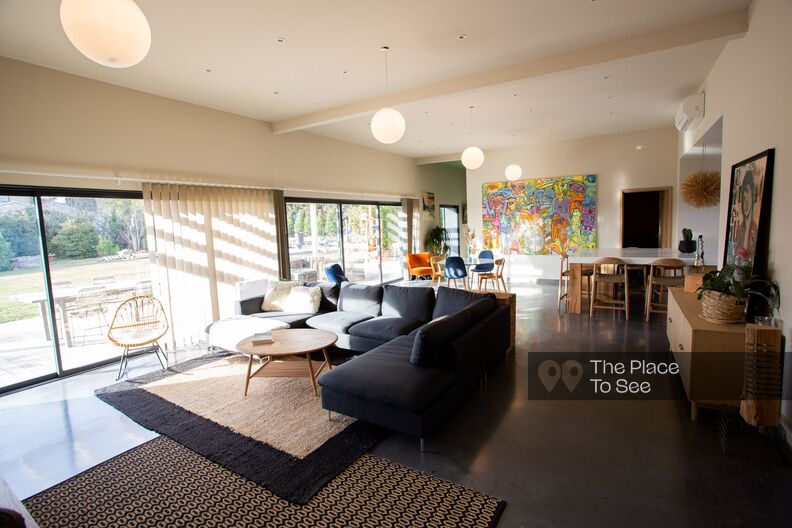 Contemporary eco-friendly wooden frame house