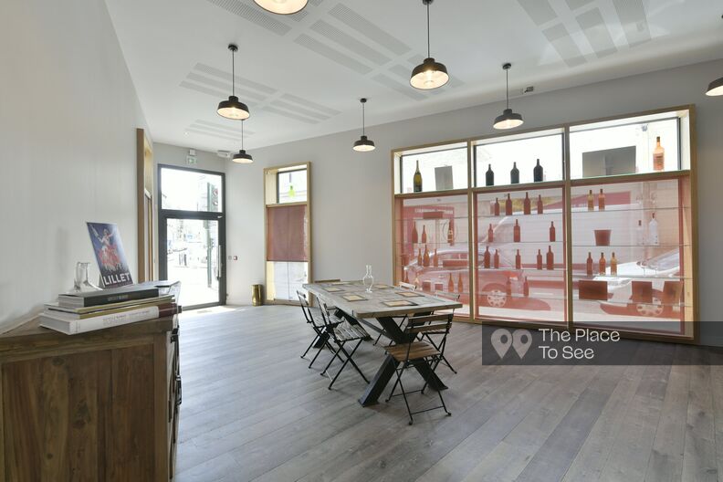 Event space with wine cellar