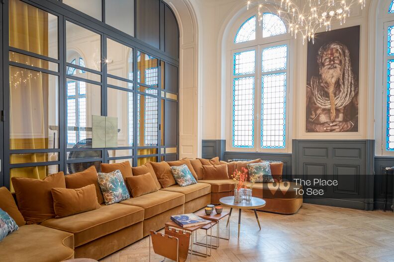 Zen and chic reception venue and gym
