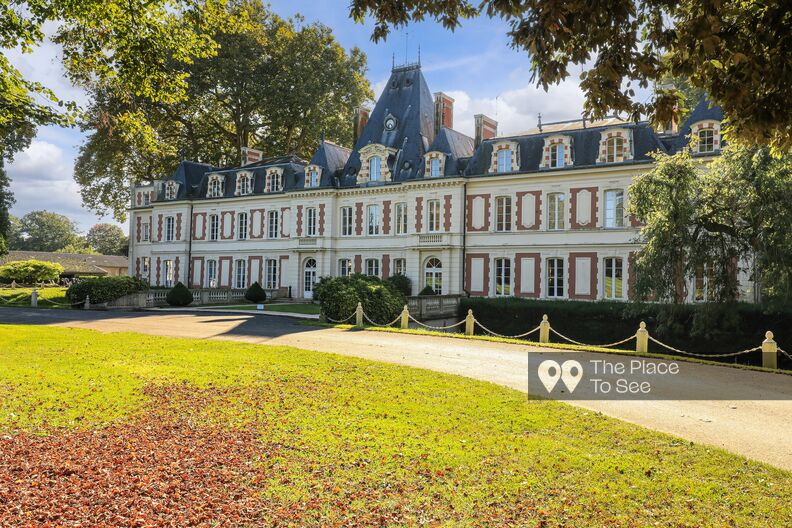 Golf et château avec un restaurant 