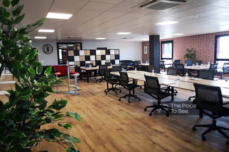 Workspace designed as a living space