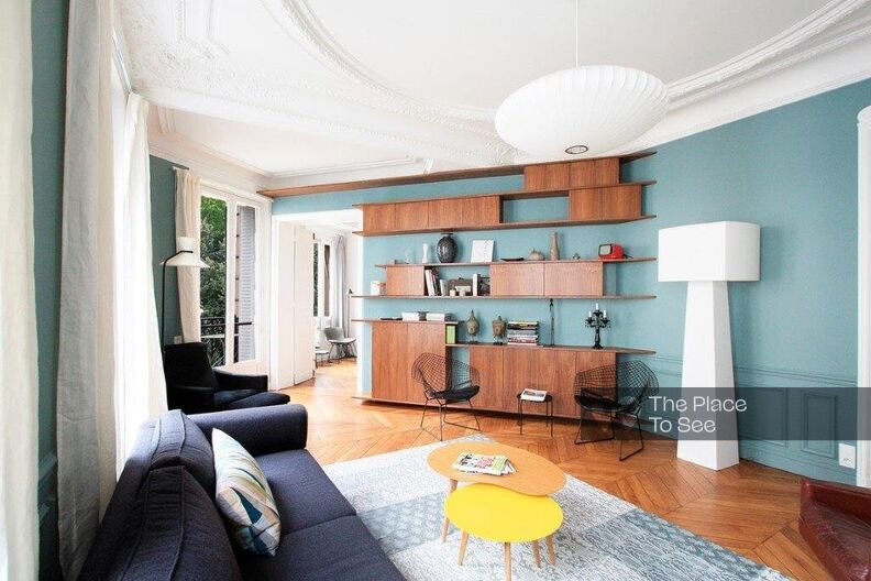 Haussmannian apartment revisited by an architect