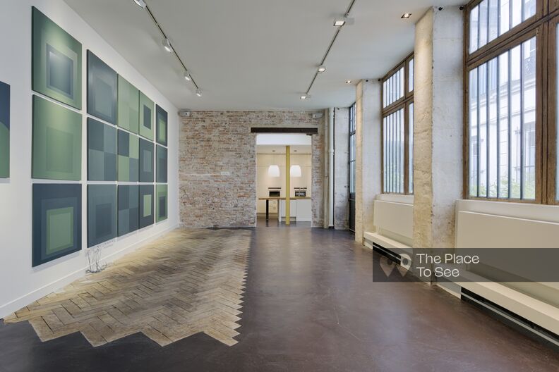 Industrial space in a courtyard