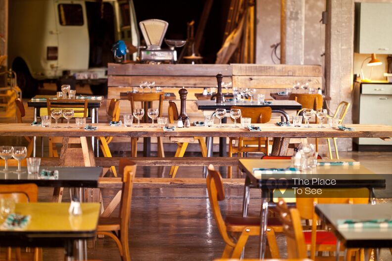 Raw and retro style canteen