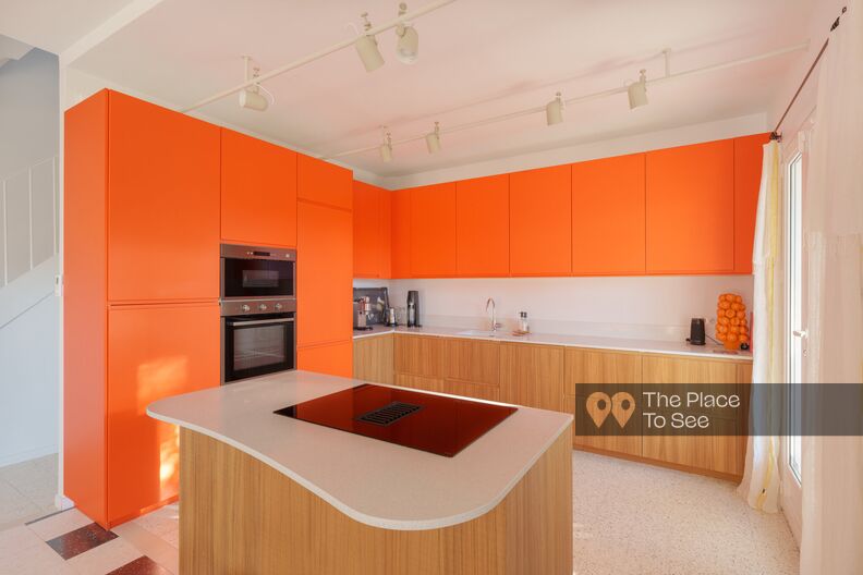 Old renovated fishermen's house in the heart of a village