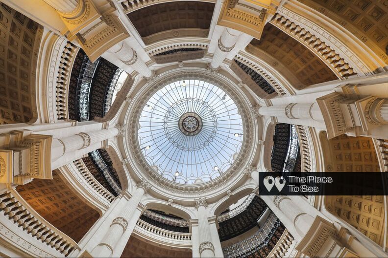 Majestic historic Parisian building