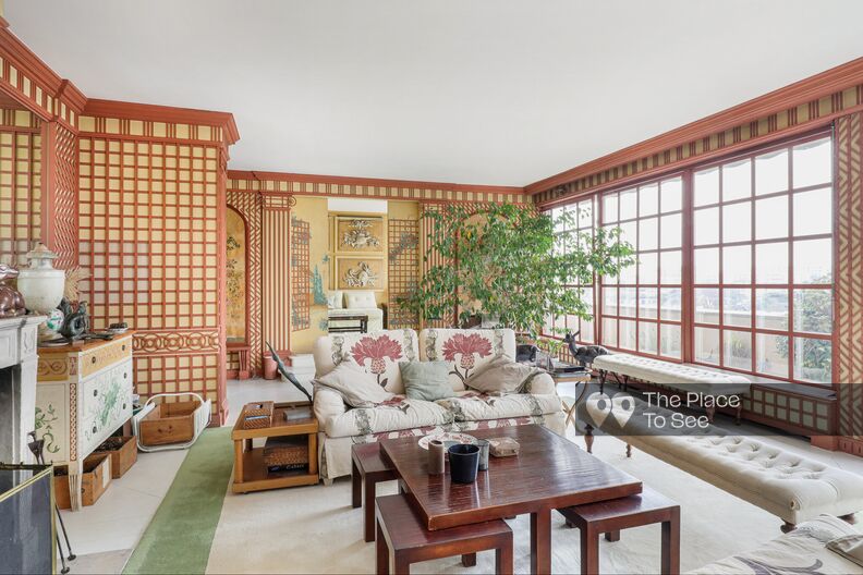 Incredible 60s apartment with a tree-filled garden on a rooftop