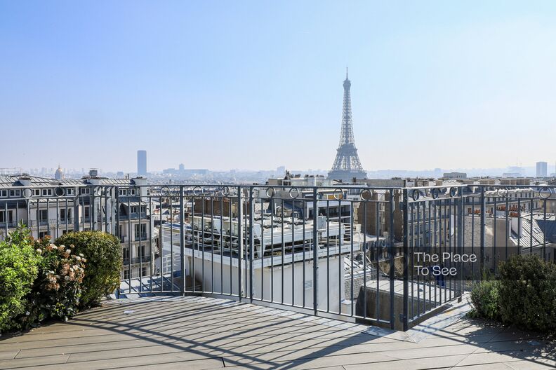 Penthouse avec rooftop et vue sur tout Paris