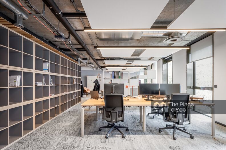 Start-up-style offices and open spaces in Lyon