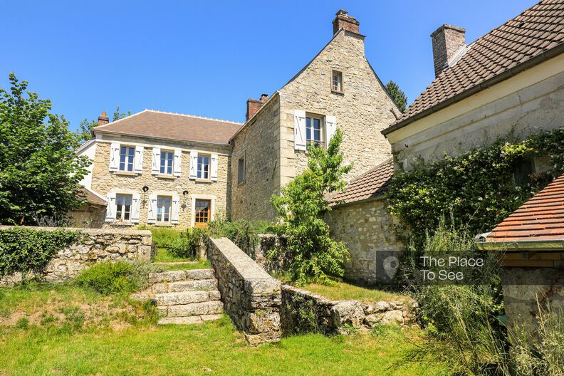 House in a small village, bohemian countryside spirit