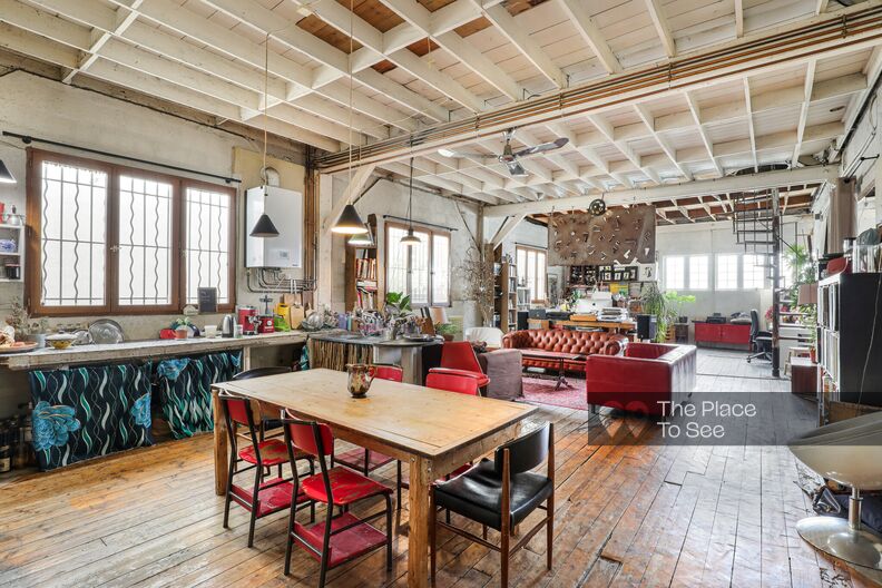 Loft bohème et patiné avec salle de danse