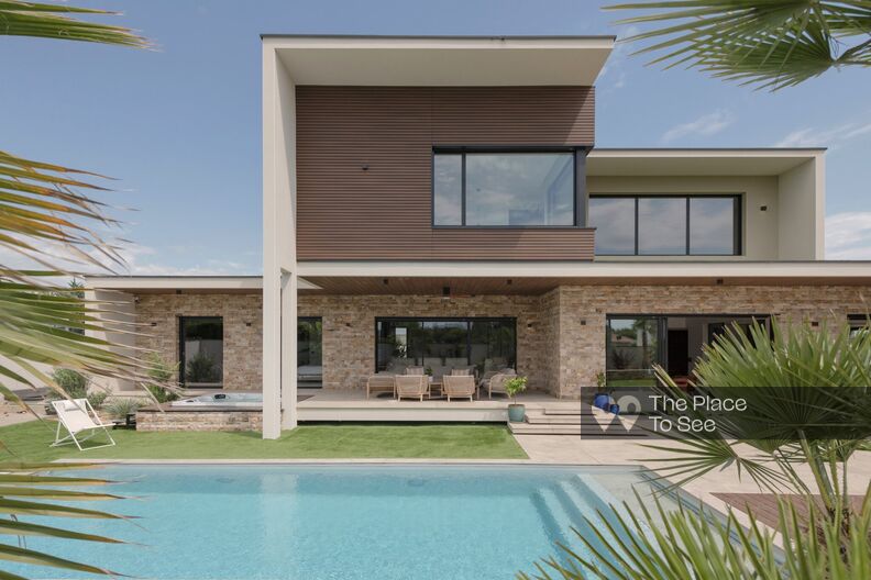 Villa d’architecte luxueuse et épurée
