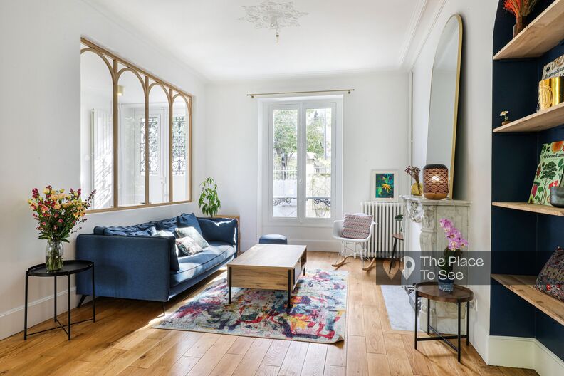 Maison fin XIXe rénovée à la décoration contemporaine