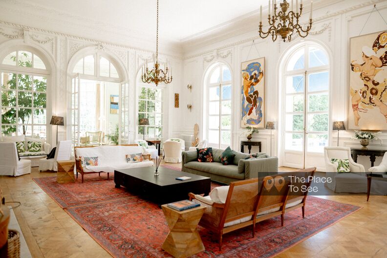 Sublime villa fin XIXème siècle en bord de mer 