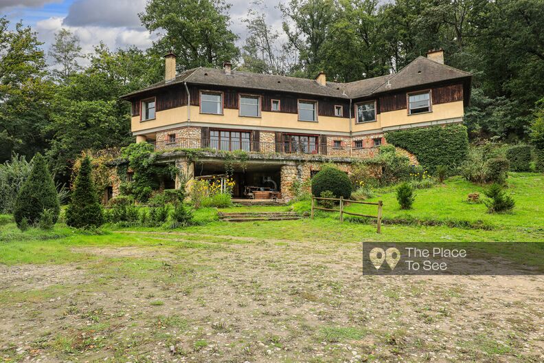 Millstone house from the 1930s like a mountain chalet