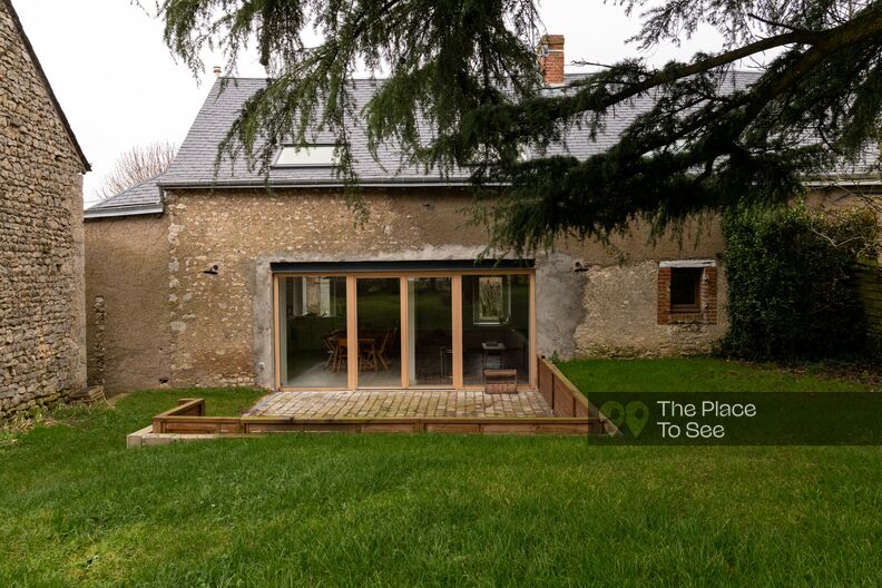 Charming renovated rural house with vintage touches