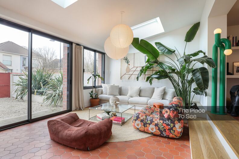 Charmante maison rénovée dans un esprit cosy et vintage