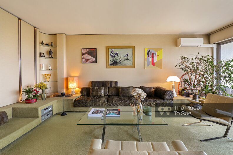 Appartement des années 70 luxe décoration d'origine