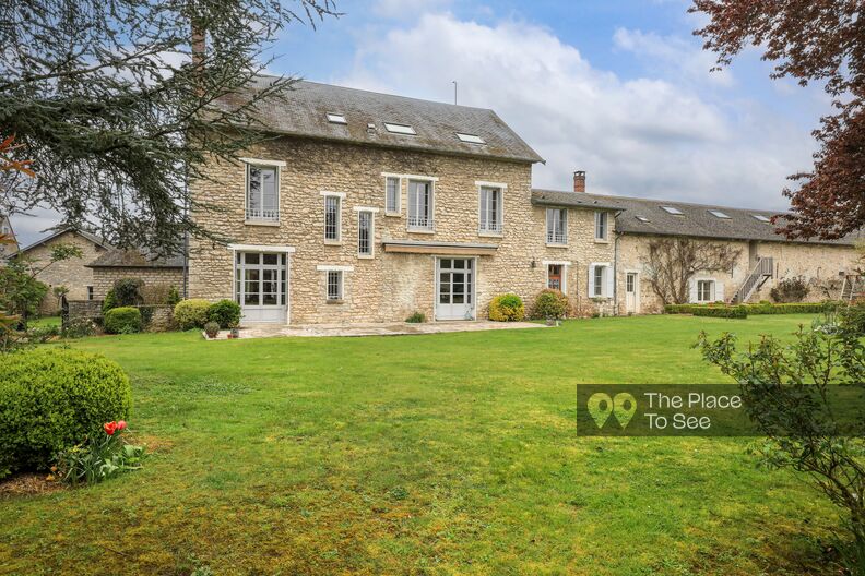 Charming stone house in a farmhouse setting