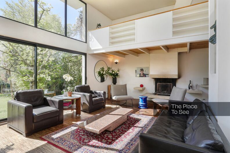 Simple and vintage architect-designed house