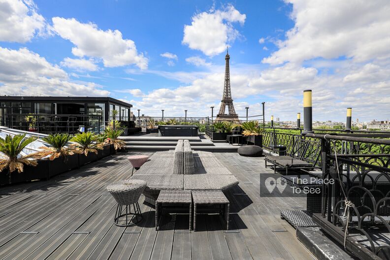 Duplex luxueux avec rooftop et vue imprenable sur la tour Eiffel