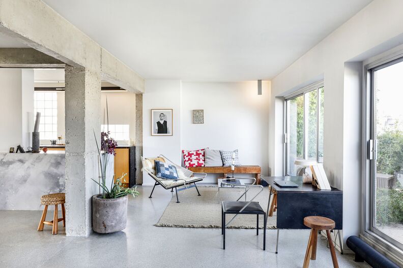 Duplex béton et minimaliste scandinave